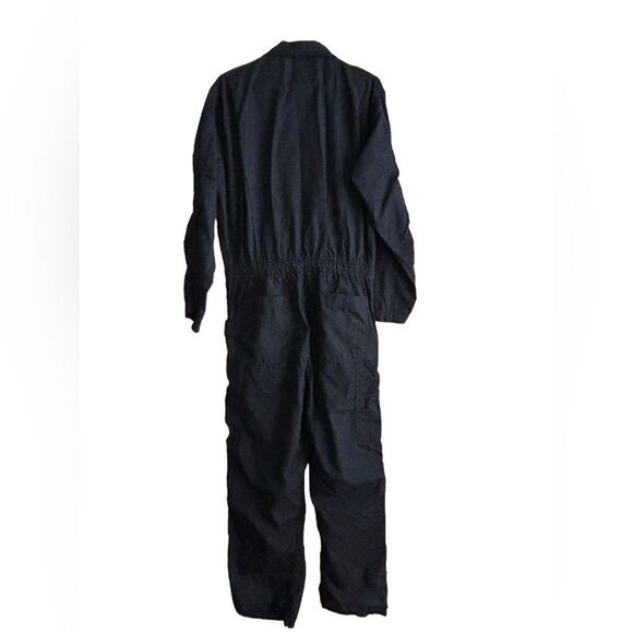 Carhartt Men's Flame Resistant Unlined Coverall Dark Blue Size Medium EUC 1 0449 - Picture 11 of 14